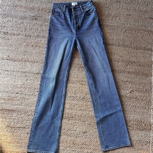 Z Supply Blue Wide-Leg Jeans